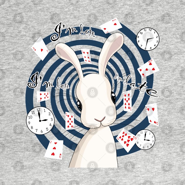 White Rabbit In Wonderland by valentinahramov